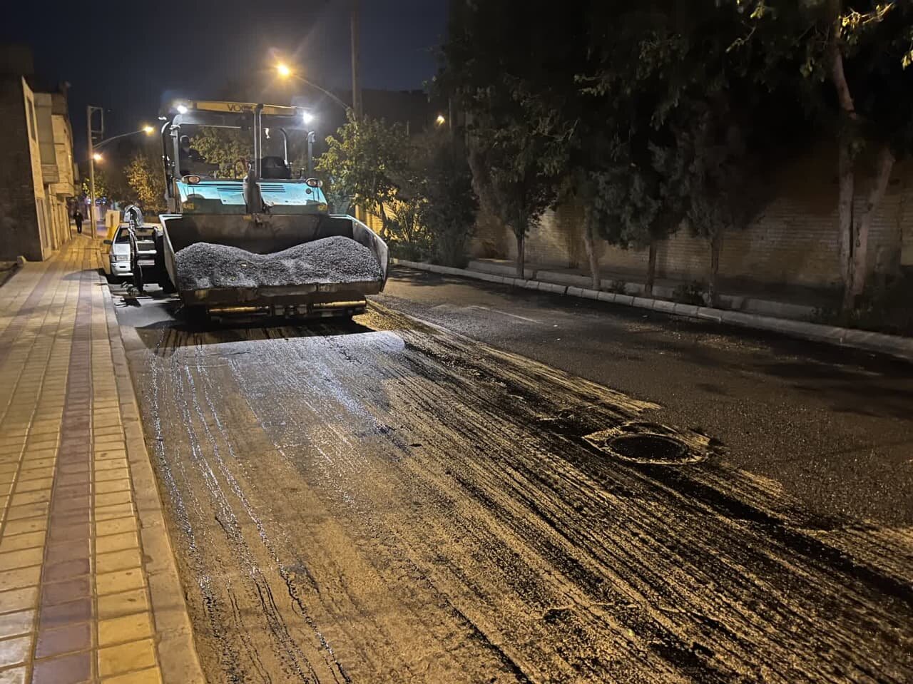 ۵۰ هزار متر مربع از معابر فرعی منطقه ۸ اصفهان آسفالت میشود