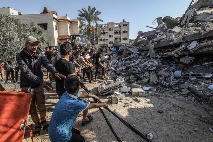 شمار شهدای غزه به ۱۰۵۶۹ نفر رسید