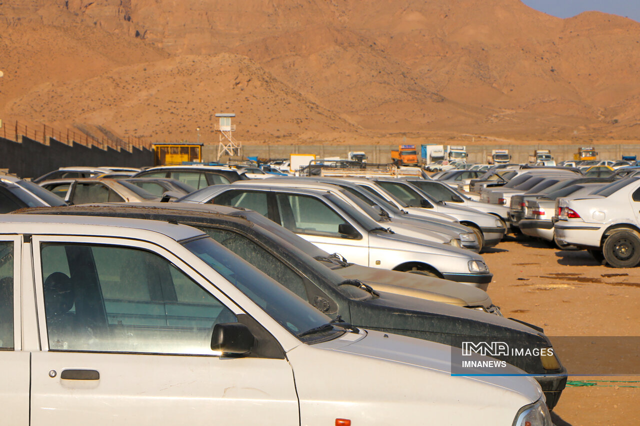 پارکینگ انتظامی خودروهای بجنورد دارای ایرادات اساسی است