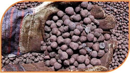 سنگ آهن و محصولات تولیدی