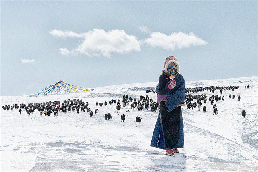 شکوه گردشگری زمستانی در تبت/ جاذبه‌های دیدنی رایگان شد