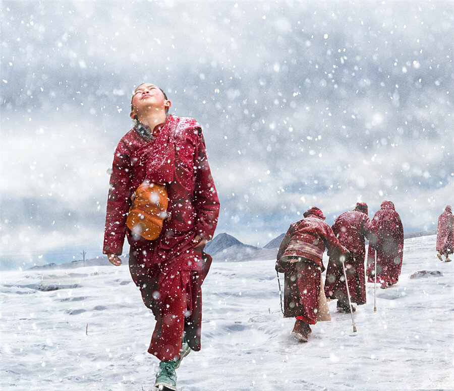 گردشگری زمستانی رایگان در تبت + عکس