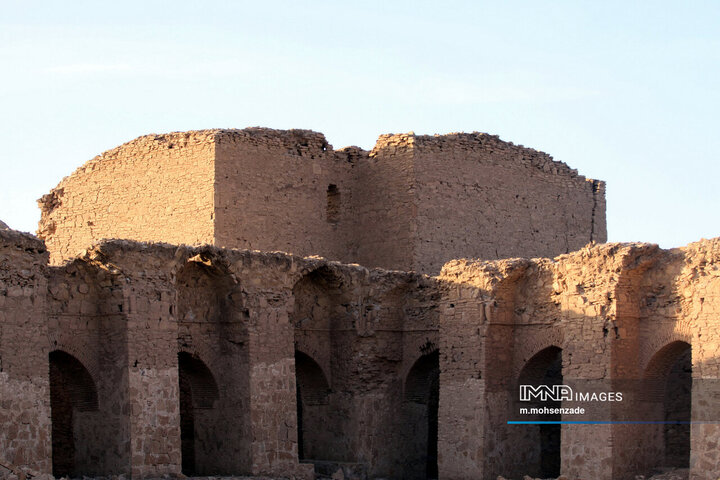 کاروانسرای سنگی روستای محمدآباد قم