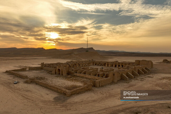 کاروانسرای سنگی روستای محمدآباد قم