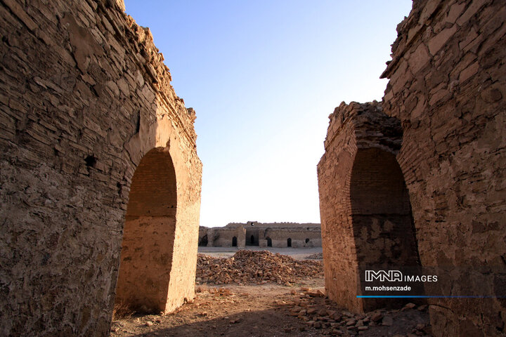 کاروانسرای سنگی روستای محمدآباد قم