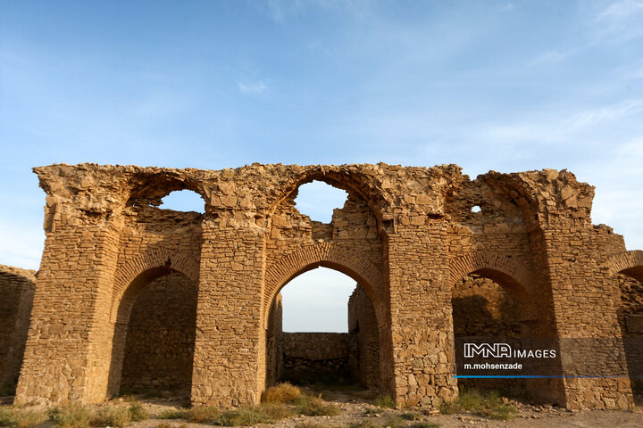کاروانسرای سنگی روستای محمدآباد قم