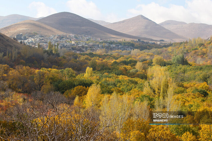 پاییز روستای وفس