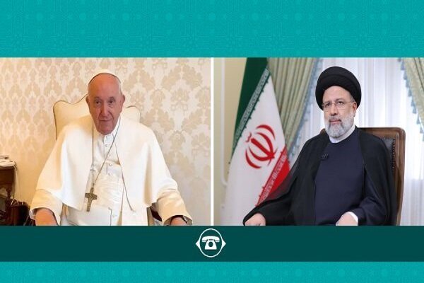 President of Iran, Pope Francis Discuss Gaza Strip Situation, Call for Support to Oppressed Palestinian Nation