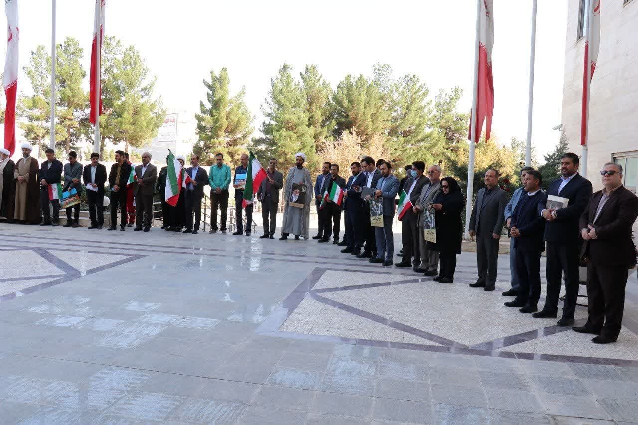 خبرنگاران خراسان شمالی جنایات رژیم صهیونیستی را محکوم کردند