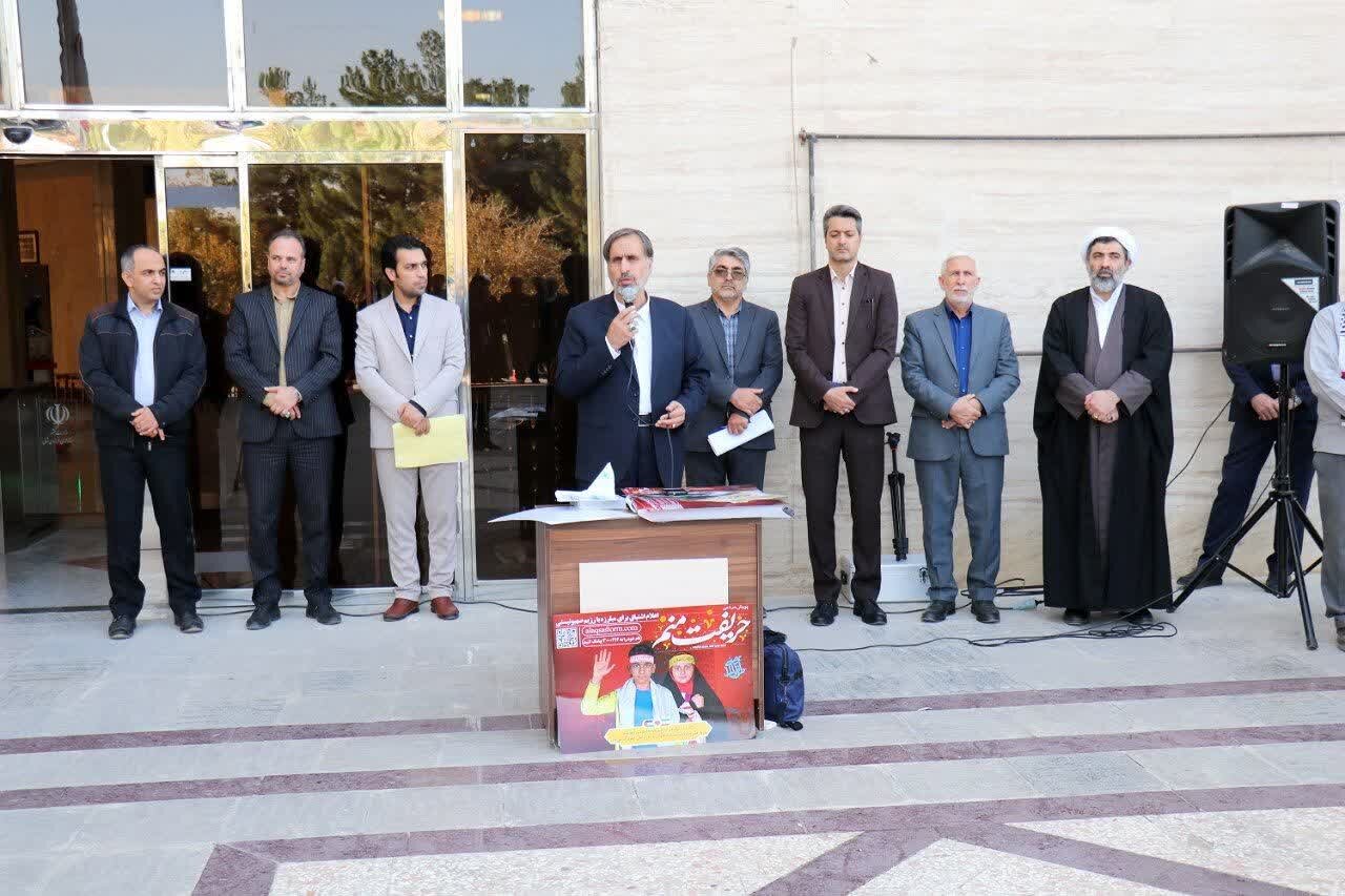 خبرنگاران خراسان شمالی جنایات رژیم صهیونیستی را محکوم کردند