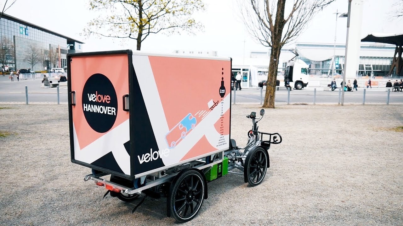 ترویج بازیافت در آمستردام با دوچرخه‌های باری