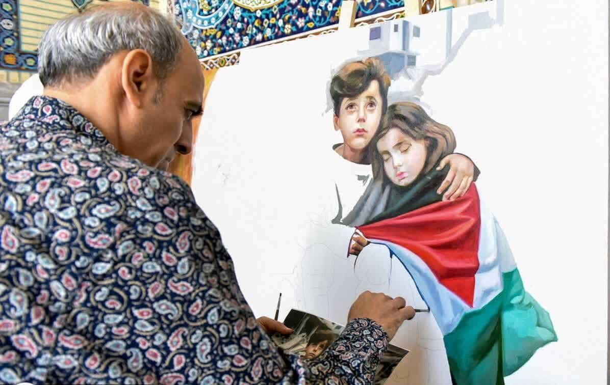 هنر و هنرمند در خط حمایت از مظلومان فلسطین