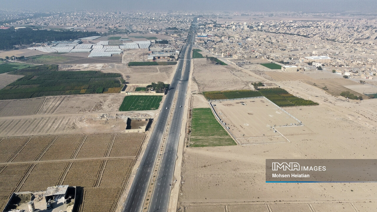 خیابان عاشق اصفهانی شرقی تا بزرگراه فرودگاه ادامه یافت/هزینه ۶۰۰ میلیارد ریالی اجرای پروژه
