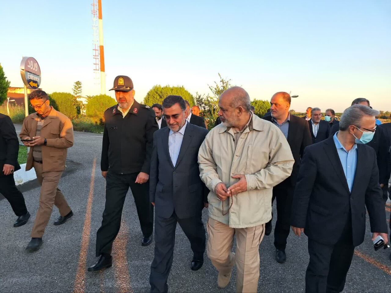وزیر کشور از مناطق سیل‌زده غرب مازندران بازدید کرد