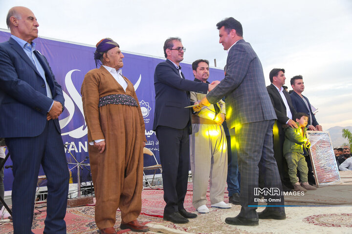 افتتاح پارک ۴ هکتاری «لاوان» در سنندج