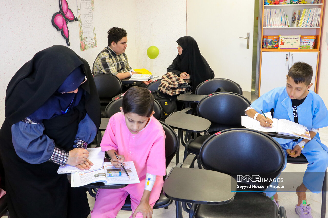 جوانه امیدی که در دل بیمارستان کودکان رویید