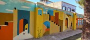 دیوارنگاری شهری در محله بابوکان به پایان رسید