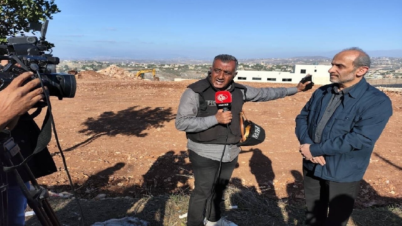 حضور رئیس رسانه ملی در مناطق مرزی لبنان