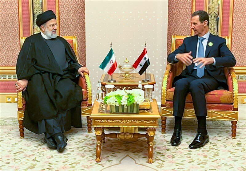 پیام تسلیت بشار اسد در پی شهادت رئیس‌جمهور و وزیر امور خارجه ایران