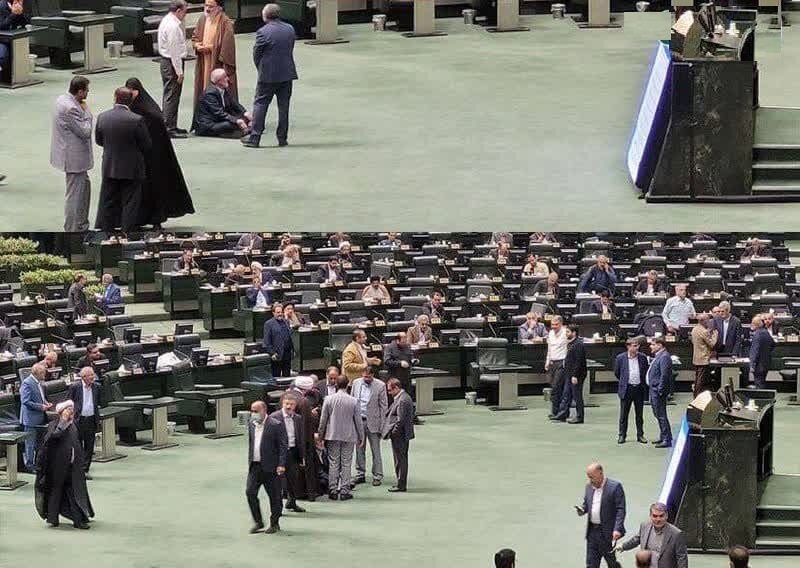 نادران تحصن کرد+ عکس