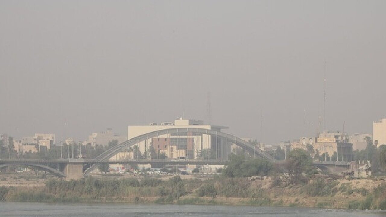 شاخص آلودگی هوای خوزستان دوشنبه ۱۳ آذر