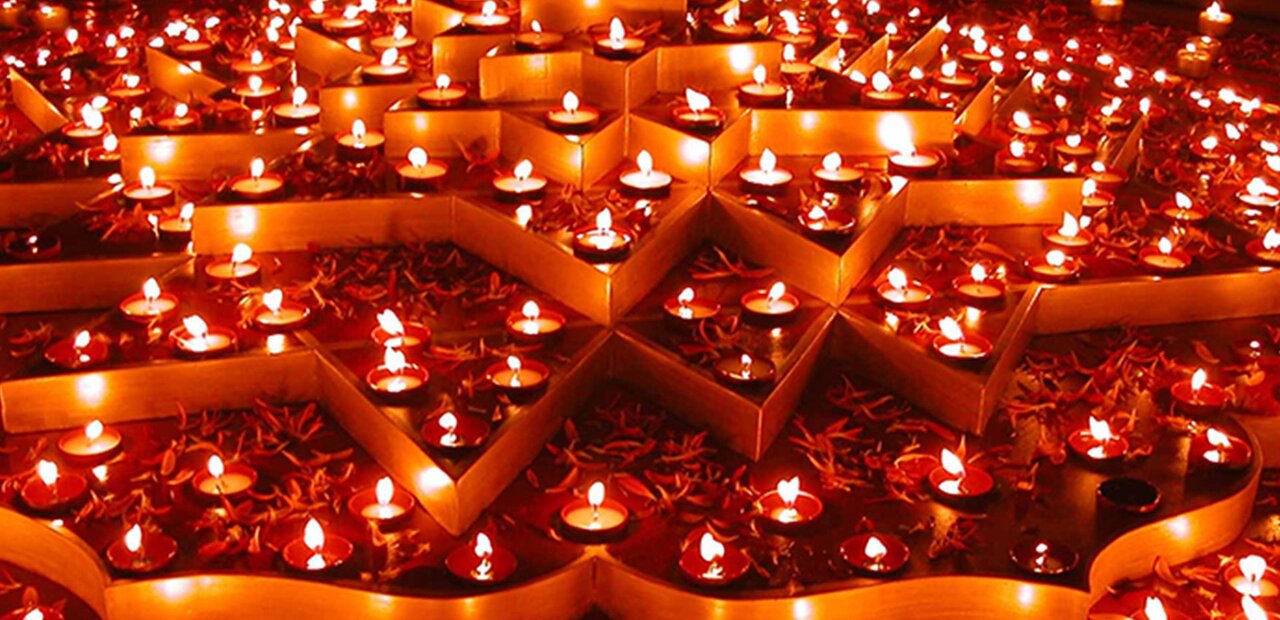 آغاز جشنهای دیوالی هند