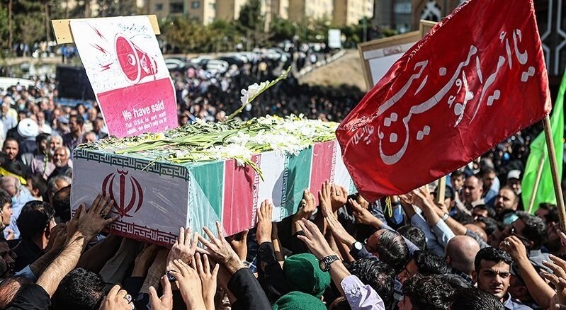 پیکر ۴ شهید گمنام در کردستان تشییع و خاکسپاری می‌شود