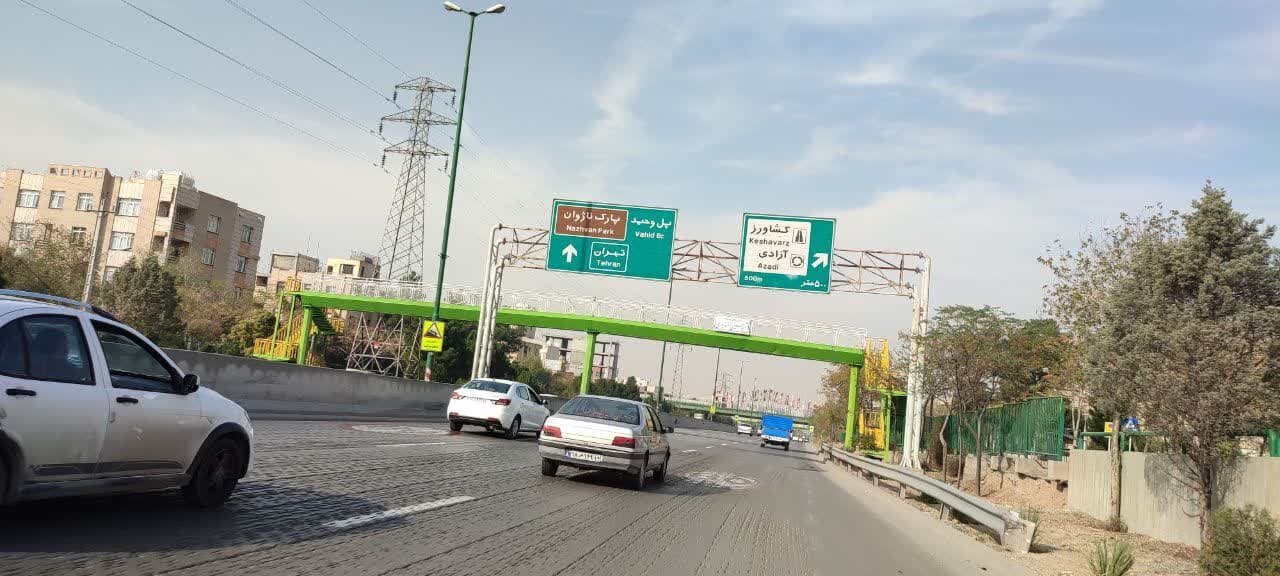 تعمیرات پل عابر پیاده در بزرگراه شهید میثمی از امشب آغاز می‌شود