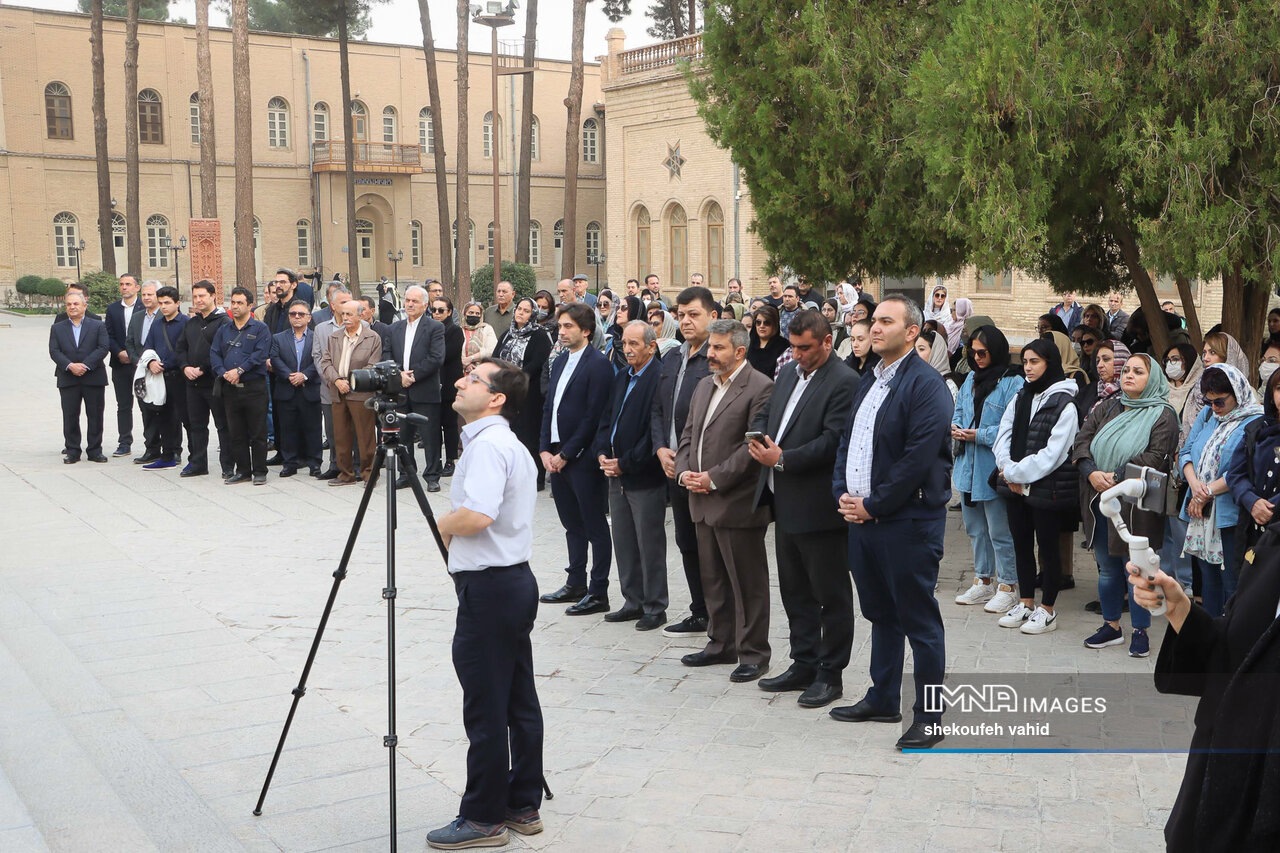 تجمع ارامنه اصفهان در حمایت از مردم غزه + فیلم