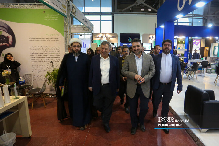 آیین افتتاح نمایشگاه صنعت آب و تأسیسات آب و فاضلاب
