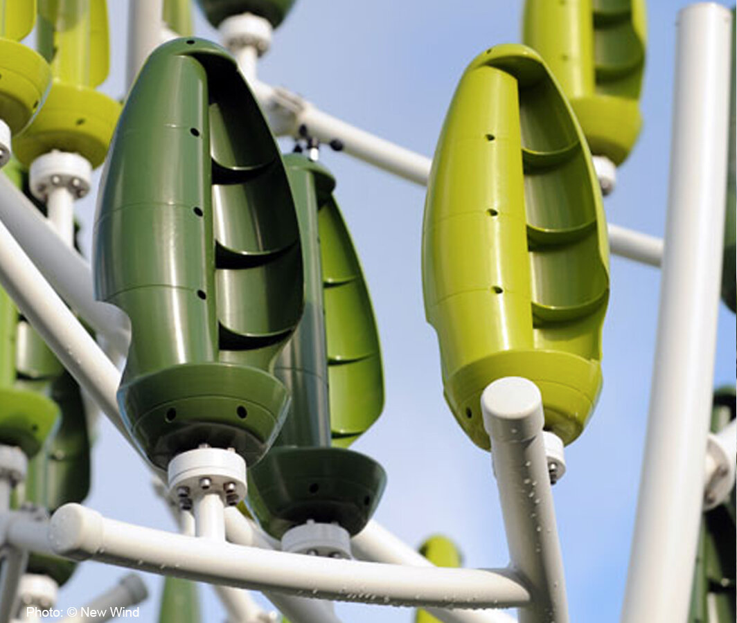 درختان بادی، راهکار تامین انرژی تجدیدپذیر در فضاهای عمومی