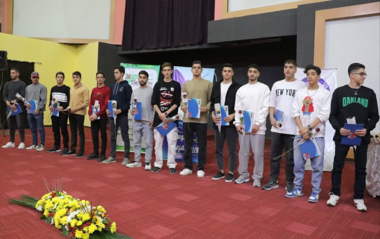 برگزاری مراسم تجلیل از قهرمانان باشگاه اریس