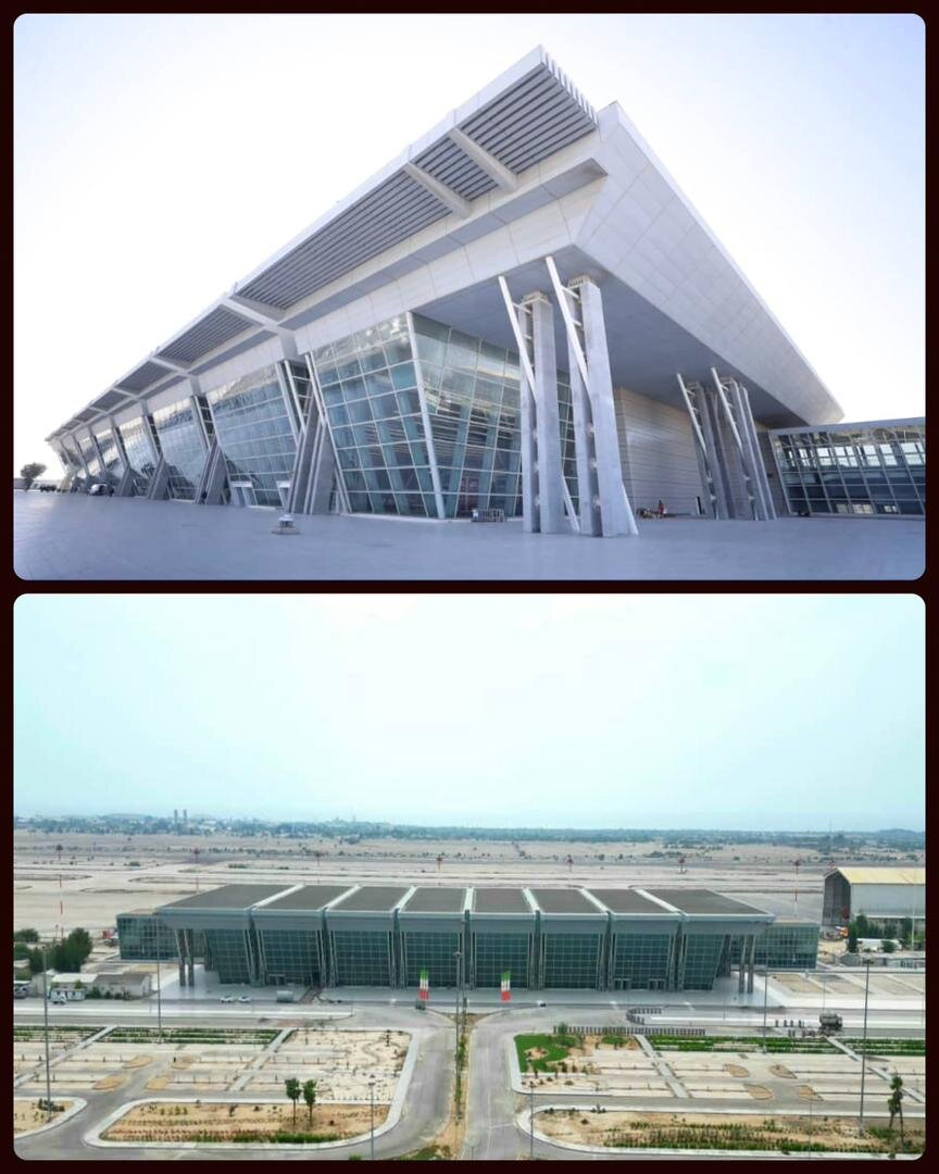 افتتاح ترمینال دو فرودگاه بین‌المللی کیش با ظرفیت جابه‌جایی ۶ میلیون مسافر در سال