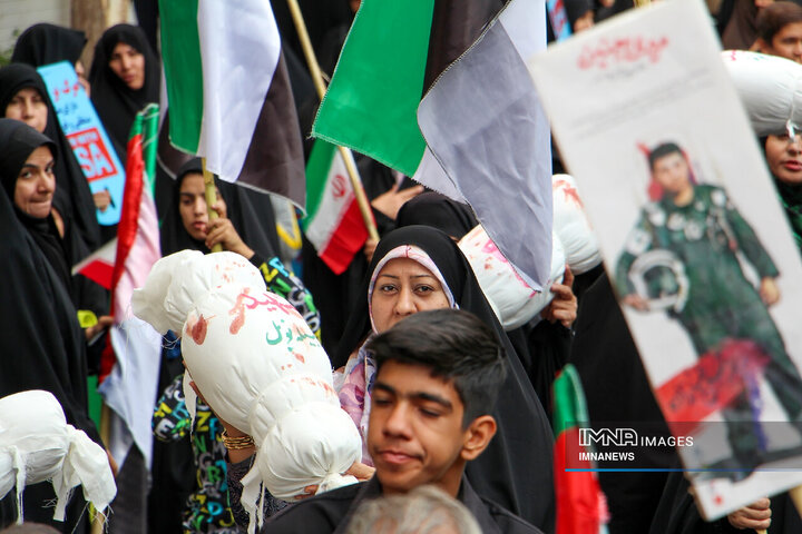 راهپیمایی سراسری «حمایت از کودکان مظلوم غزه» در تهران و سراسر کشور برگزار می‌شود