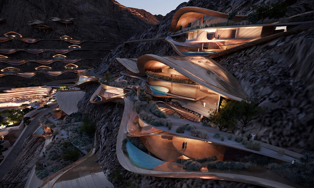 تلاشهای نهایی شگفتی عربستان؛ پیست اسکی شهر هوشمند نئوم