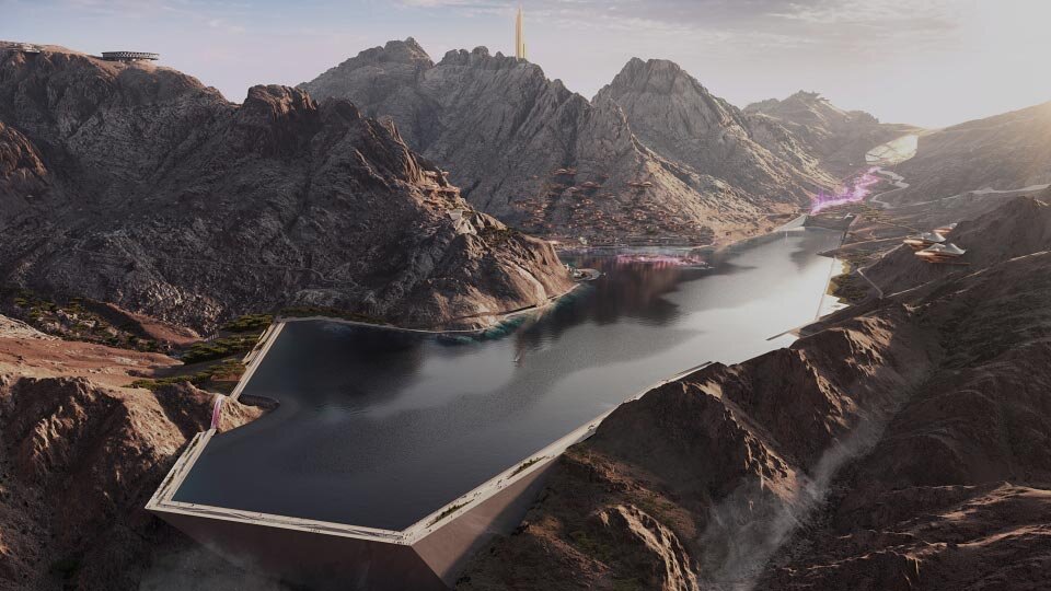 تلاشهای نهایی شگفتی عربستان؛ پیست اسکی شهر هوشمند نئوم