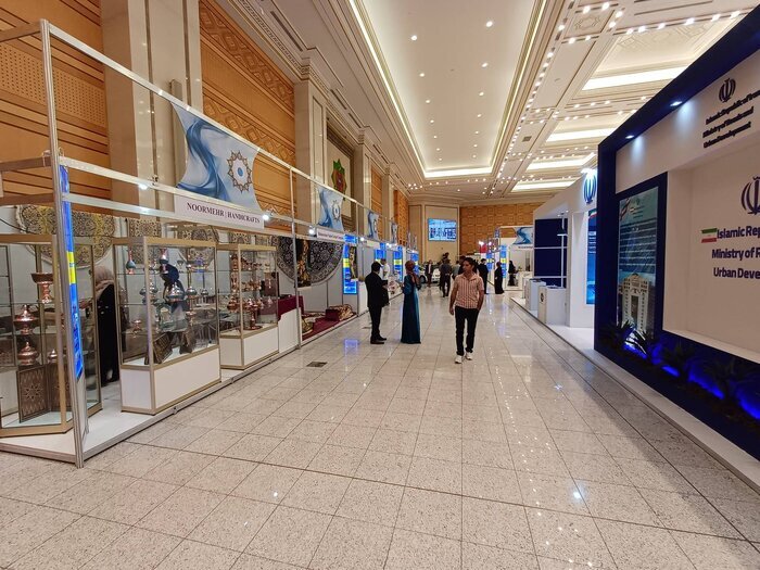 نمایشگاه "ایران پروژه" در عشقآباد ترکمنستان افتتاح شد