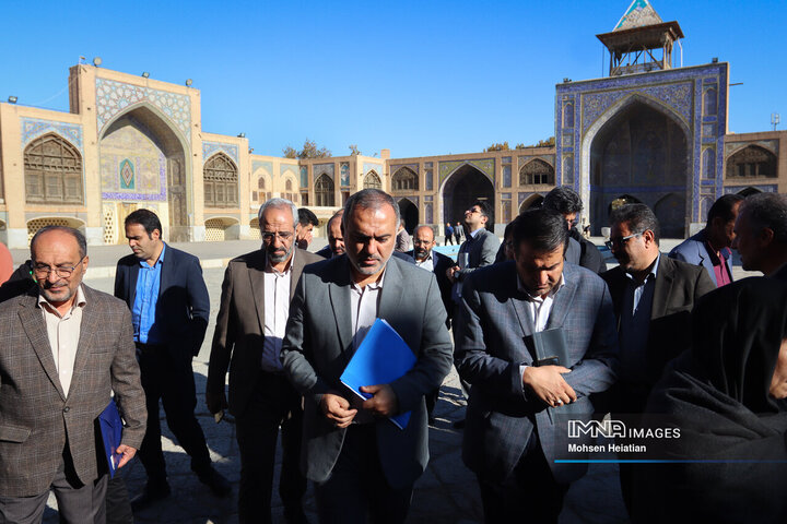 نشست شورای فنی استان در مسجد سید اصفهان