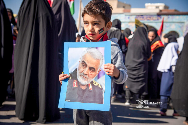 حمایت یکصدای ایرانیان از کودکان غزه / شهرکرد