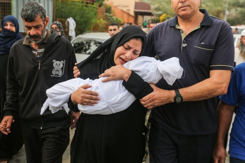قتل عام فرشتگان در غزه