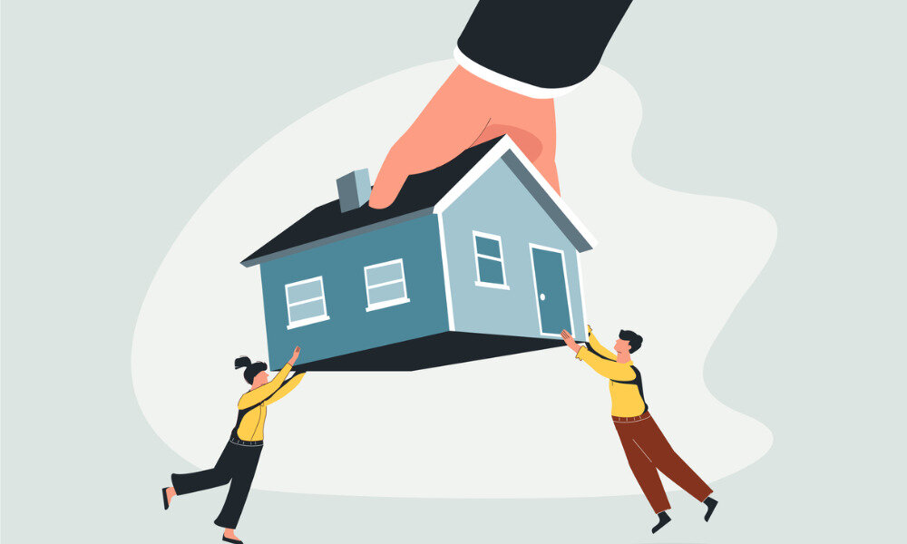 سراشیبی بدون سود بازار مسکن