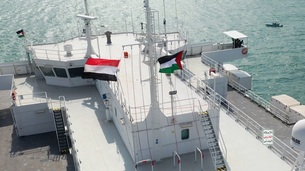 آمریکا و اسرائیل پس از توقف کشتار فلسطینی‌ها درباره کشتی صحبت کنند