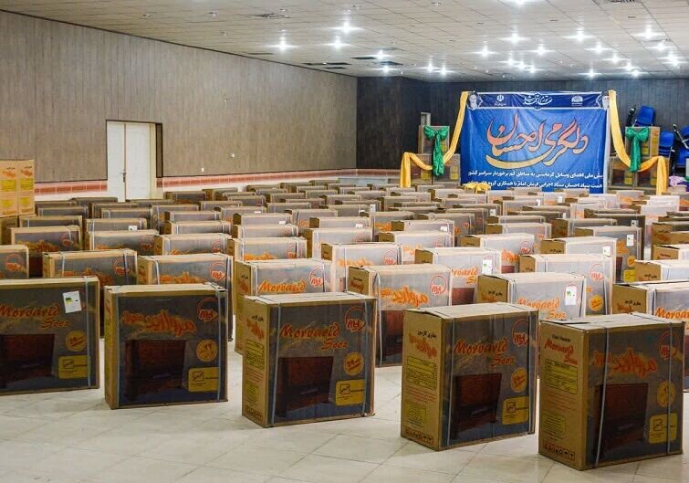 توزیع ۳۰۰۰ وسیله گرمایشی میان مددجویان خوزستانی