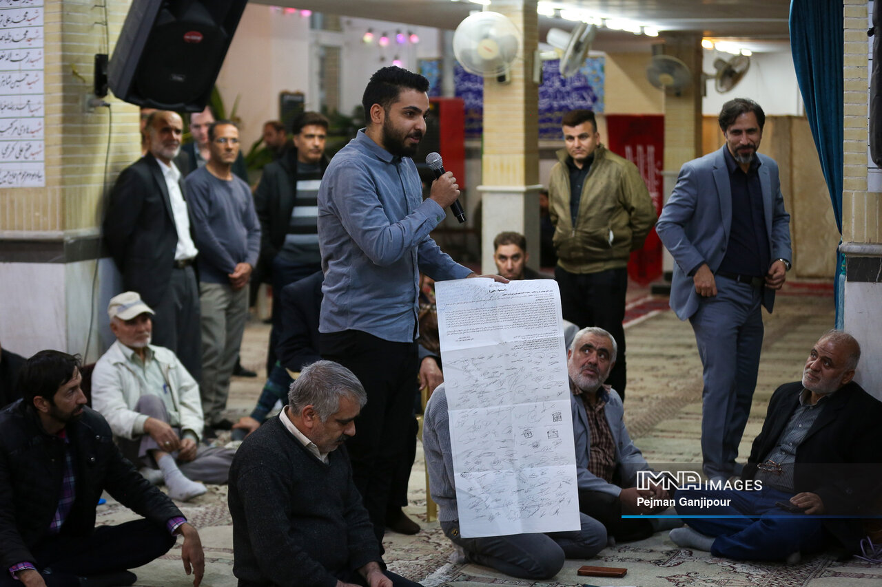 گپوگفت ۳ ساعته آقای شهردار با اهالی هشتبهشت