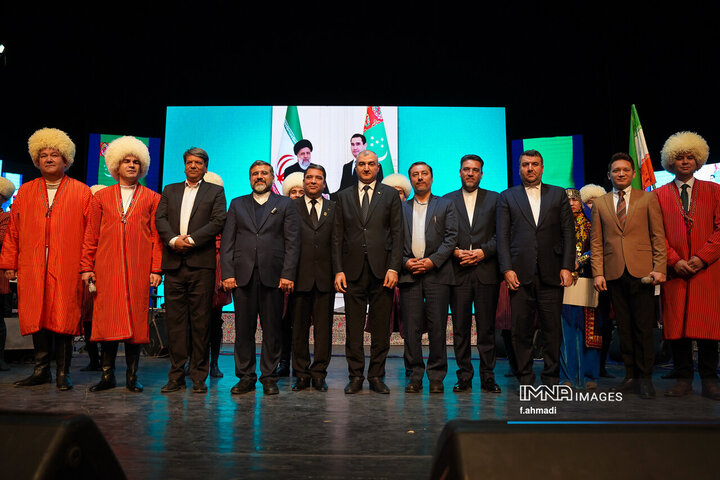آئین افتتاح هفته فرهنگی ترکمنستان در اصفهان