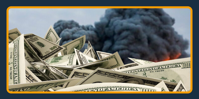 تاثیر جنگ بر قیمت دلار