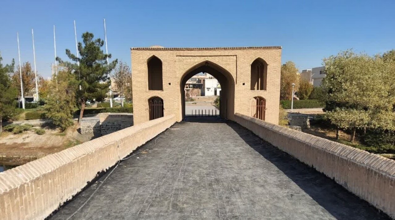 مرمت پل تاریخی شهرستان اتمام یافت