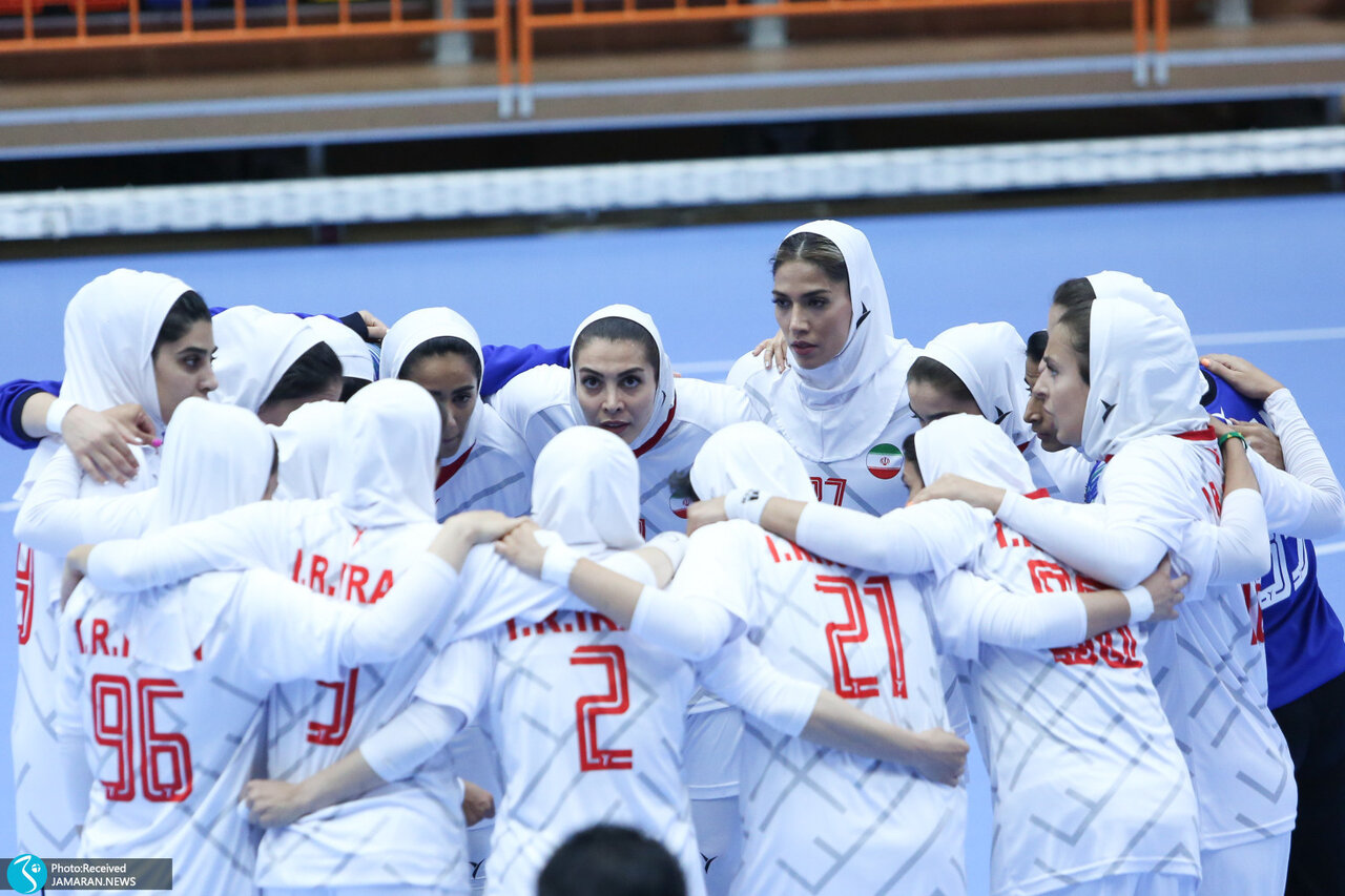 زنان هندبالیست ایران به‌دنبال پیروزی مقابل کنگو