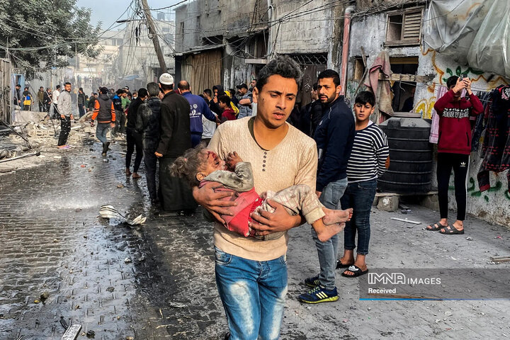 از سرگیری جنایت، کودک کشی و تخریب در نوار غزه پس از پایان آتش بس چهار روزه