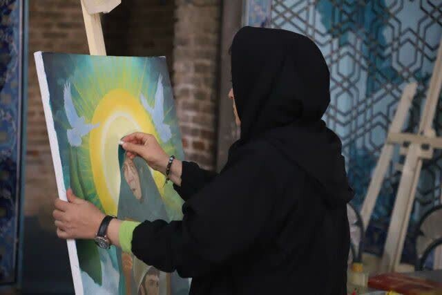 رویداد هنری منحصربهفرد تبریز در ادای احترام به شهدا